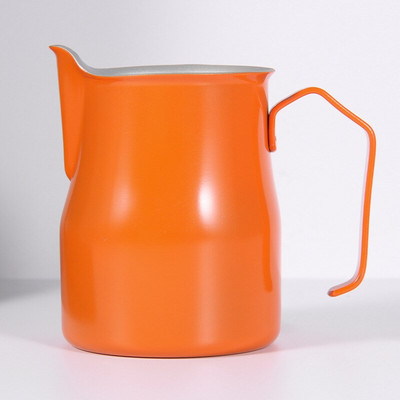 Milk Pot Tejhabosító Csúcskategóriás cumi Pull Flower Cup Color Rozsdamentes acél Pull Flower Cup Pull Flower hengeres tejhabos pohár