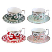 260 ml ceașcă de ceai din ceramică cești de cafea englezești cu farfurie set ceai de după-amiază pentru băuturi, elegant, rafinat, cadou, decorare bucătărie
