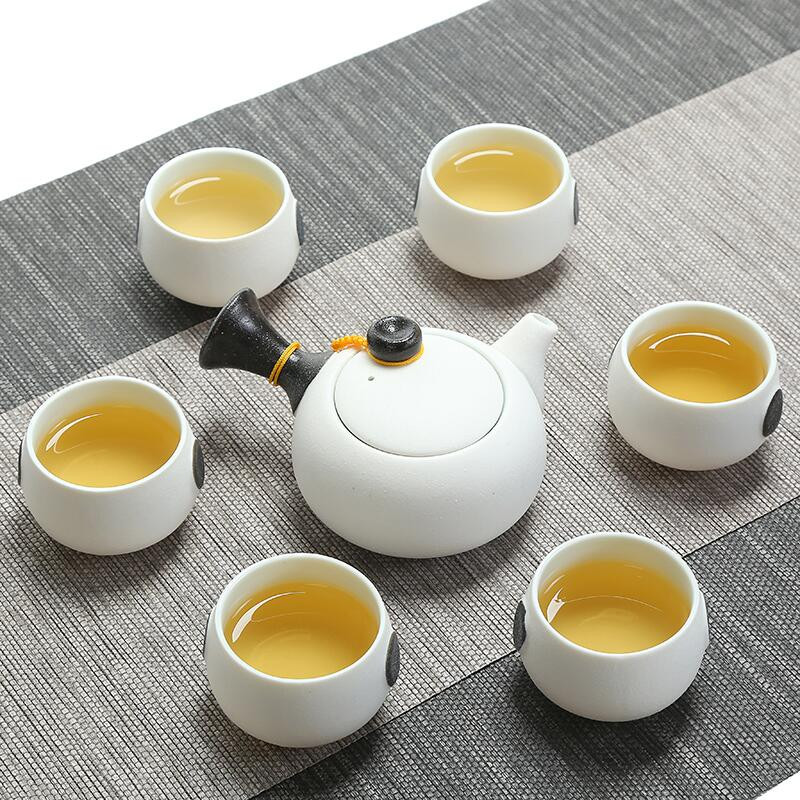 Új jingdezhen gyönyörű kerámia teáskanna vízforraló teáscsésze porcelán kínai teáskészlet italáru