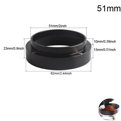 Food Grade 51mm 53mm 58mm Дървена дръжка за набиване на кафе Barista Машина за еспресо Мелничка Ръчно изработена висококачествена гореща разпродажба