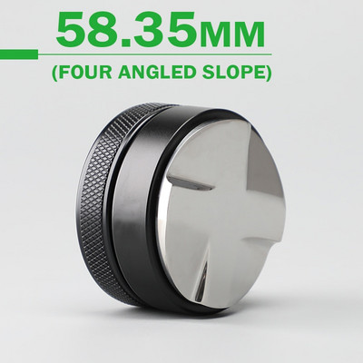 Тампер за кафе 51/53/58/58.35MM 304 неръждаема стомана Разпределител за кафе Кафе на прах Чук Изпъкнала основа Аксесоари за кафе