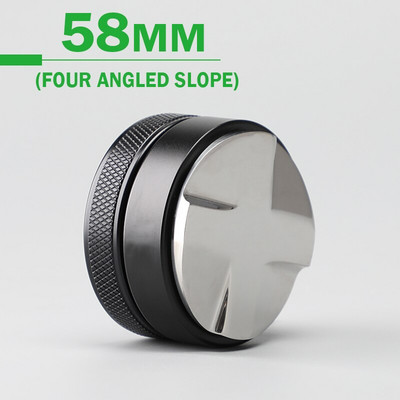 Тампер за кафе 51/53/58/58.35MM 304 неръждаема стомана Разпределител за кафе Кафе на прах Чук Изпъкнала основа Аксесоари за кафе