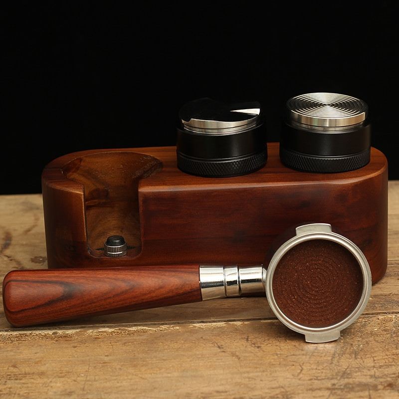 Тампер за кафе 51/53/58/58.35MM 304 неръждаема стомана Разпределител за кафе Кафе на прах Чук Изпъкнала основа Аксесоари за кафе