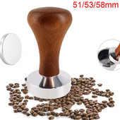 51 MM 53 MM 58 MM plakanie tamperi bāzes prese Barista espresso kafijas tamper ar silikona paklājiņu dozēšanas gredzena pulvera kauss