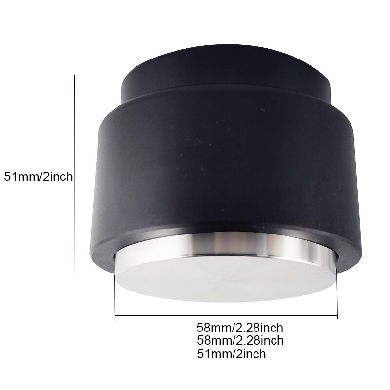 Чук за пудра от неръждаема стомана 304 Полуавтоматичен регулируем уплътнител за кафе Аксесоар за еспресо, подходящ за портафилтър 51/53/58 мм