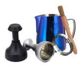 58/51 мм неръждаема стомана, регулируема игла, разпределител за набиване на кафе, 58 мм машина за еспресо, портафилтър, изравнителен инструмент Тип игла