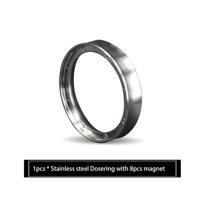 58/51 мм неръждаема стомана, регулируема игла, разпределител за набиване на кафе, 58 мм машина за еспресо, портафилтър, изравнителен инструмент Тип игла