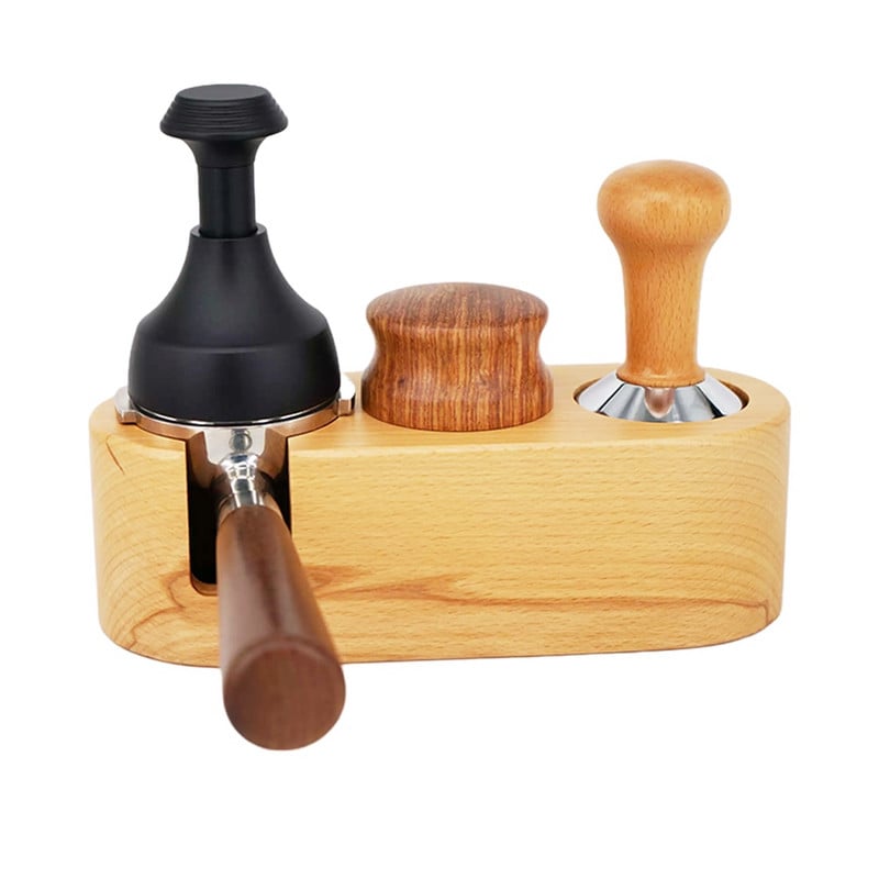 58/51 мм неръждаема стомана, регулируема игла, разпределител за набиване на кафе, 58 мм машина за еспресо, портафилтър, изравнителен инструмент Тип игла