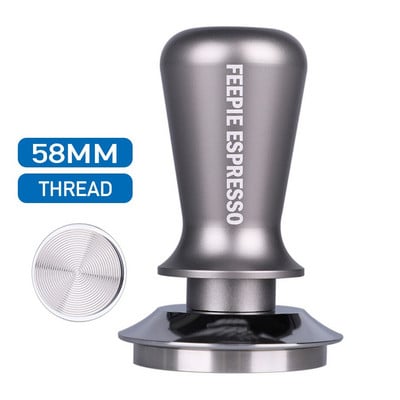 51/53/58/58.35MM Кафе Тампер Постоянно Налягане 30 lbs Еспресо Дистрибутор Неръждаема стомана Force Powder Hammer Press