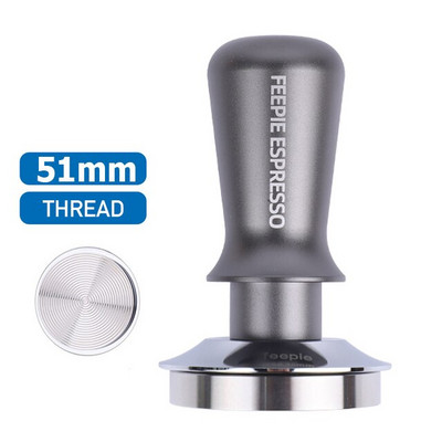 51/53/58/58.35MM Кафе Тампер Постоянно Налягане 30 lbs Еспресо Дистрибутор Неръждаема стомана Force Powder Hammer Press
