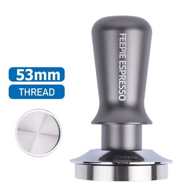 51/53/58/58.35MM Кафе Тампер Постоянно Налягане 30 lbs Еспресо Дистрибутор Неръждаема стомана Force Powder Hammer Press