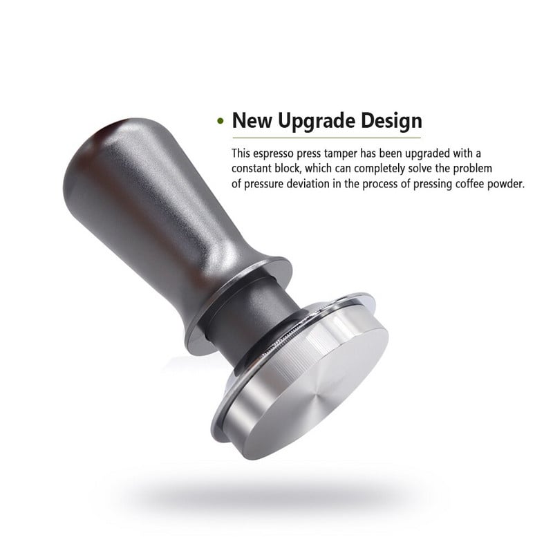 51/53/58/58.35MM Кафе Тампер Постоянно Налягане 30 lbs Еспресо Дистрибутор Неръждаема стомана Force Powder Hammer Press