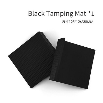 Covoraș pentru espresso Covoraș pentru cafea Accesorii pentru cafea Vase de cafea Tampă anti-alunecare Covoraș de colț din silicon sigur pentru alimente Unelte pentru barista