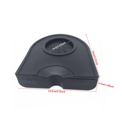 IYouNice nabijač za kavu 51 mm espresso nabijač 51/53/54/58 mm podloga za kavu od aluminijske legure Cvjetna šalica za kavu na izvlačenje od nehrđajućeg čelika