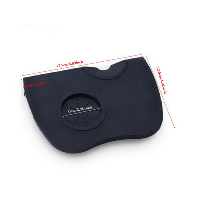 IYouNice nabijač za kavu 51 mm espresso nabijač 51/53/54/58 mm podloga za kavu od aluminijske legure Cvjetna šalica za kavu na izvlačenje od nehrđajućeg čelika