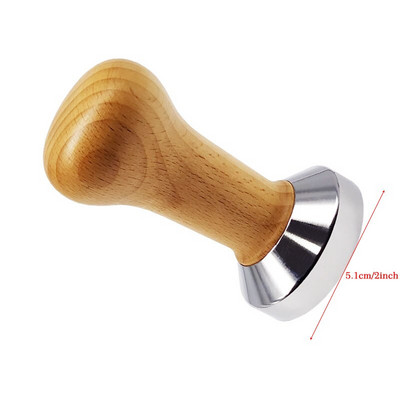 IYouNice nabijač za kavu 51 mm espresso nabijač 51/53/54/58 mm podloga za kavu od aluminijske legure Cvjetna šalica za kavu na izvlačenje od nehrđajućeg čelika