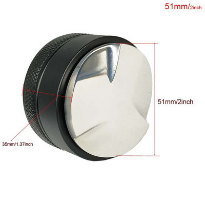 IYouNice nabijač za kavu 51 mm espresso nabijač 51/53/54/58 mm podloga za kavu od aluminijske legure Cvjetna šalica za kavu na izvlačenje od nehrđajućeg čelika