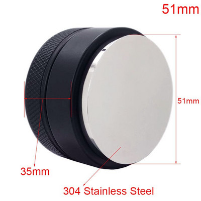 IYouNice nabijač za kavu 51 mm espresso nabijač 51/53/54/58 mm podloga za kavu od aluminijske legure Cvjetna šalica za kavu na izvlačenje od nehrđajućeg čelika