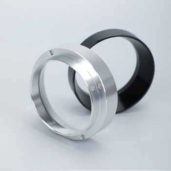 Дозиращ пръстен 51/53/58 мм Пръстен за дозиране на кафе за портафилтър за кафе Алуминиева дозираща фуния Дозиращ пръстен за получаване на кафе на прах