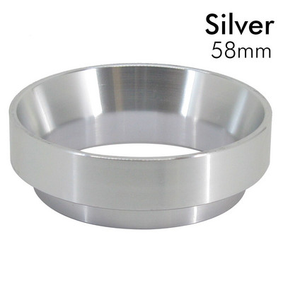 Dozavimo žiedas 51/53/58 mm Kavos dozavimo žiedas kavos portalo filtrui Aliuminis dozavimo piltuvas Kavos miltelių priėmimo dozavimo žiedas