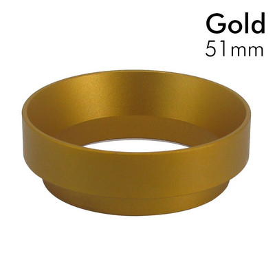 Dozavimo žiedas 51/53/58 mm Kavos dozavimo žiedas kavos portalo filtrui Aliuminis dozavimo piltuvas Kavos miltelių priėmimo dozavimo žiedas