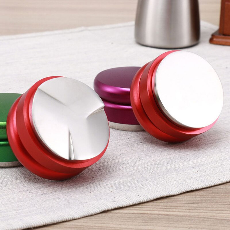 58 mm kavos skirstytuvas, Santo espreso paskirstymo įrankis / lygintuvas, 3 kampu reguliuojamas profesionalus espreso kavos skirstytuvas