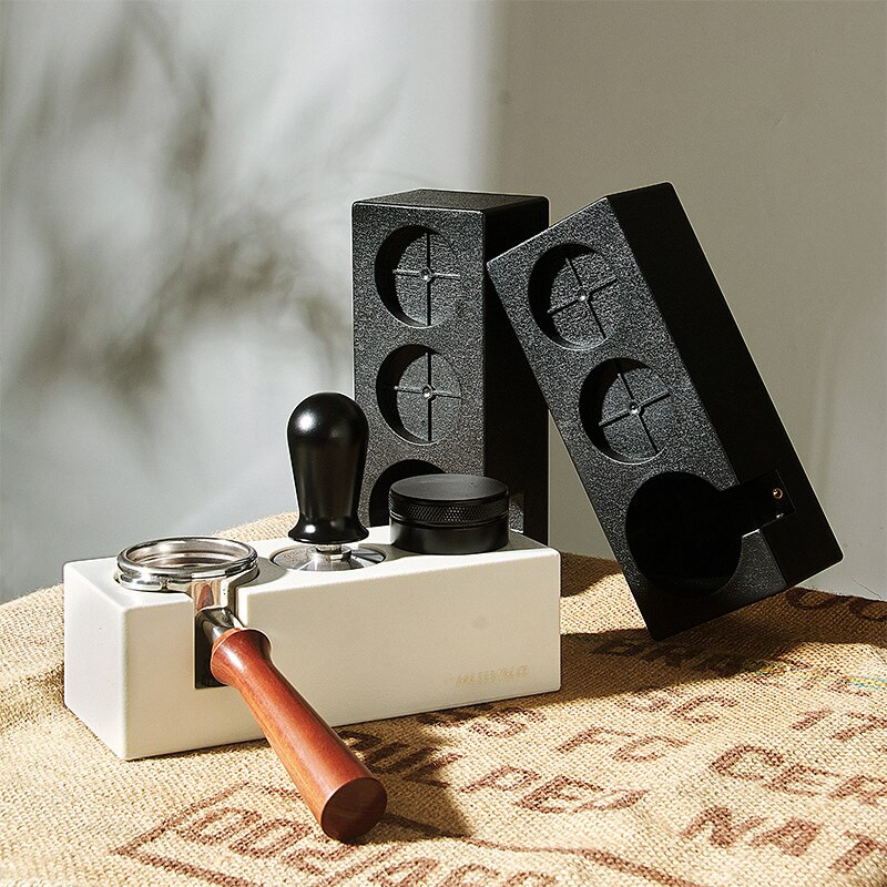 Dozator de bază pentru pudră de cafea de 58 mm Receptor de cafea Scaun pentru pulbere Distribuitor de espresso Suport de tamper de cafea Suport pentru filtru de cafea