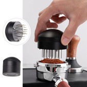 51/53/58MM kavos adata Tamper Adatos tipas Kavos skirstytuvo lygiavimo įrankis Reguliuojamo gylio Barista įrankiai Kavos priedai
