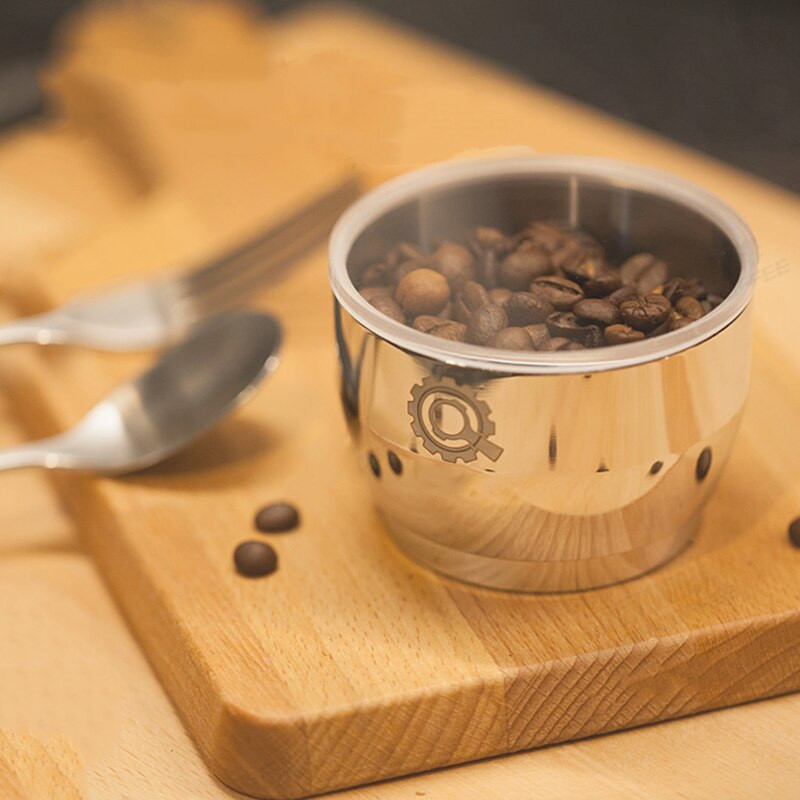 Бункер за мелница за кафе на зърна за Mazzer SJ/Mini HEYCAFE JX600/HC600 FAEMA 900N/207 Битови аксесоари за кафе от неръждаема стомана