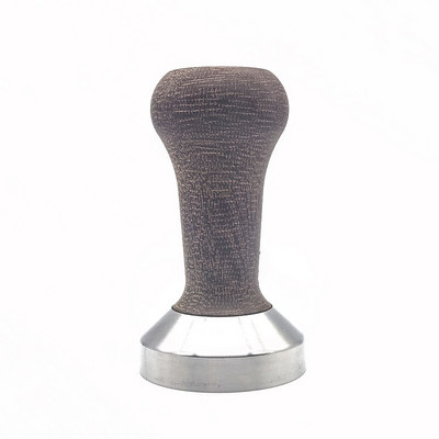 Тампер за еспресно кафе, плоска основа от неръждаема стомана 304 и вълнообразна основа, 51/53/ 58 мм