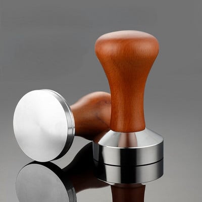 Espresso rozsdamentes acél 51/53/58 mm kávé szabotázs por prés elosztó szintező szerszám tamper pad szilikon matrac keverő tűk