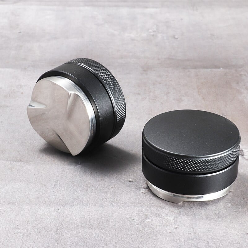 Espresso rozsdamentes acél 51/53/58 mm kávé szabotázs por prés elosztó szintező szerszám tamper pad szilikon matrac keverő tűk