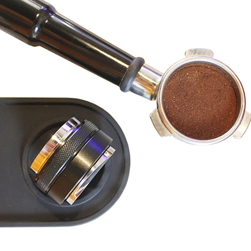 51 mm 53 mm 58 mm 304 rozsdamentes acél 3 ferde lejtős és lapos talpú, kétfejű kávépor tamper espresso porszűrő szűrő