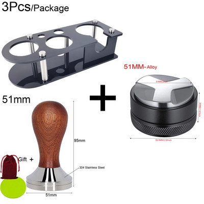 Подложка за дистрибутор на еспресо Основна стойка 51 мм Стойка за тампер Инструменти за бариста Аксесоари Многофункционален филтър за кафе Държач за тампер