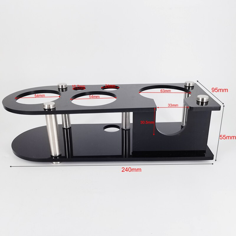 Подложка за дистрибутор на еспресо Основна стойка 51 мм Стойка за тампер Инструменти за бариста Аксесоари Многофункционален филтър за кафе Държач за тампер