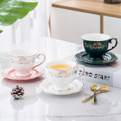 Set ceașcă de cafea și farfurii cu lingură ceai suc cană băuturi rechizite pentru copii mic dejun cană lapte cuplu personalitate