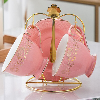 Set ceașcă de cafea și farfurii cu lingură ceai suc cană băuturi rechizite pentru copii mic dejun cană lapte cuplu personalitate