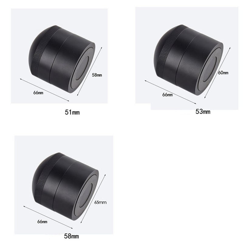 51MM/53MM/58MM Profesionalios kavos adatos tamperio rankinis baristalinis miltelių skirstytuvas espreso maišyklės sklaidytuvo baras kavinės reikmenys