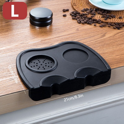 Covoraș de cafea, 58 mm, canelat, covoraș de colț, fabricat pentru baristi.