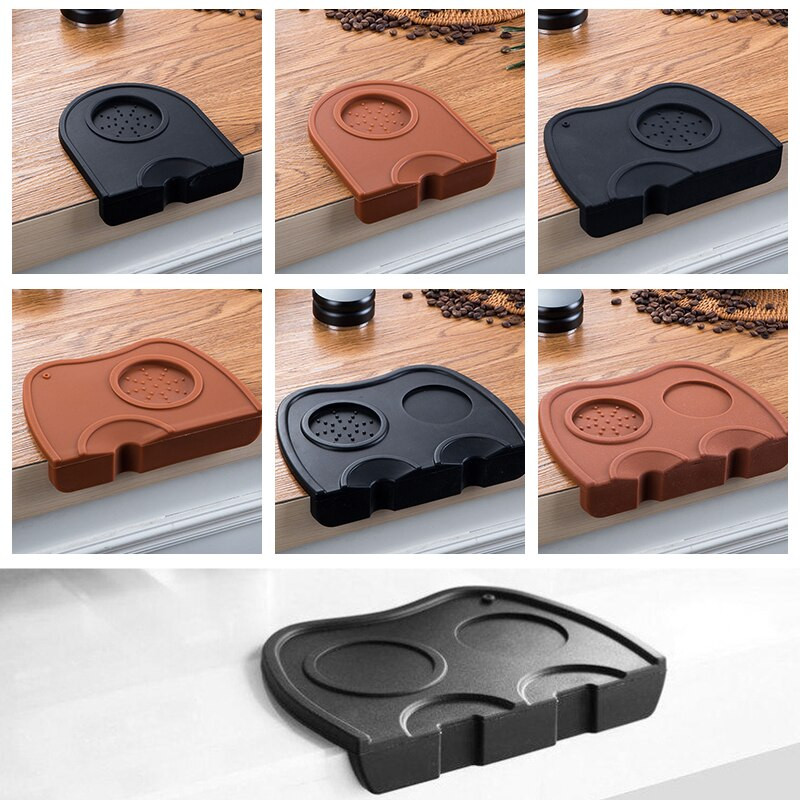 Covoraș de cafea, 58 mm, canelat, covoraș de colț, fabricat pentru baristi.