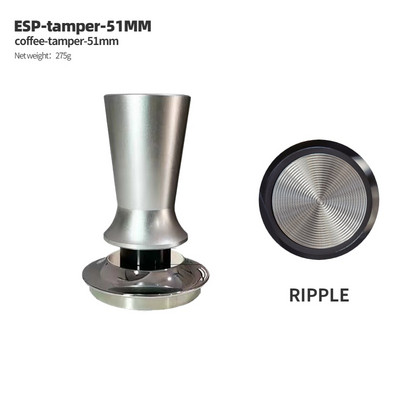 Állítható mélységű kávészabotázs kalibrált állandó nyomású eszpresszó elosztó rozsdamentes acél szabotázs barista szerszámok