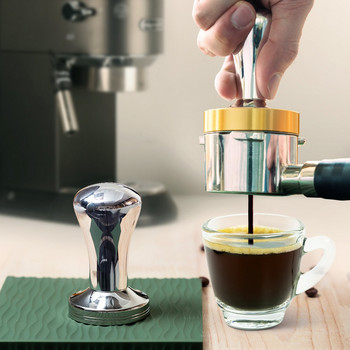 51 мм портафилтър, съвместим с машини от серия Breville Barista с пръстен за дозираща фуния и аксесоари за набиване на кафе, еспресо