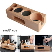 51mm/54mm/58mm Držač nabijača za kavu Stalak za filtere Drvena baza za punjenje Espresso Distributer Stalak za prostirke Alat za aparat za kavu Pribor