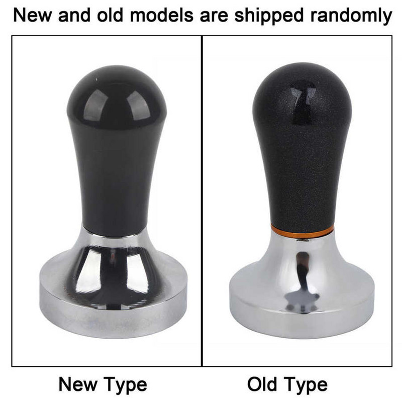 57 мм практична ръчна алуминиева машина за набиване на кафе с дръжка за кафемашина Подложка за кафе на прах Машина за набиване на чук