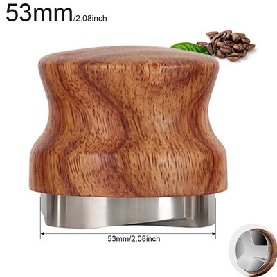 51MM 53MM 58MM Набивка за кафе, регулируема 3 ъгъла 304 неръждаема стомана на прах Чук набивки Аксесоари за кафе Инструменти за съдове за кафе