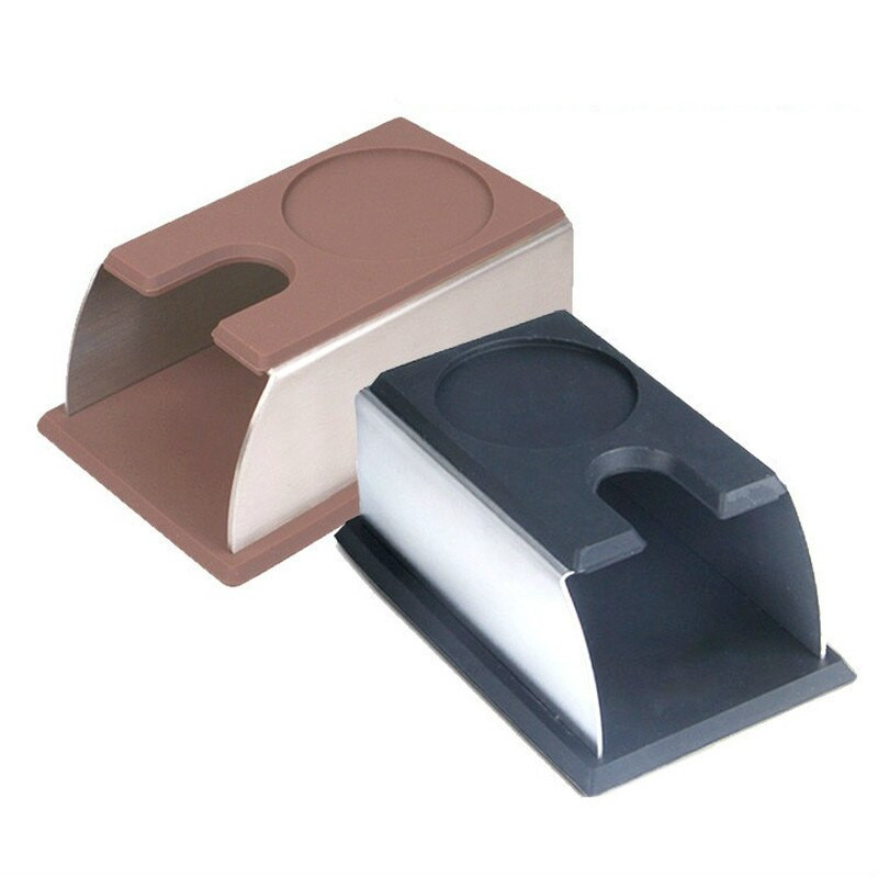 Suport robust din oțel inoxidabil, silicon, cafea espresso, tamper, instrument de barista, suport de tamponare, raft, cafea WF1017
