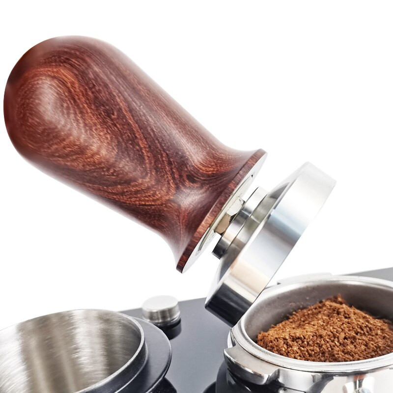 Tamper cafea 51mm 58mm din oțel inoxidabil elasticitate reglabil presiune tampers ciocan cafea portafiltru accesorii cafea
