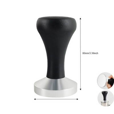 1-7 bucăți 51mm 53mm 58mm suport de tamper de cafea pentru ciocan de pulbere reglabil cu 3 unghiuri de dozare bol coș cu perie ac