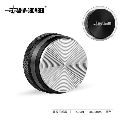 51/58,35 mm kavos skirstytuvas espreso tamper Reguliuojamas espreso skirstytuvo lygintuvas 304 nerūdijančio plieno išgaubtas pagrindas