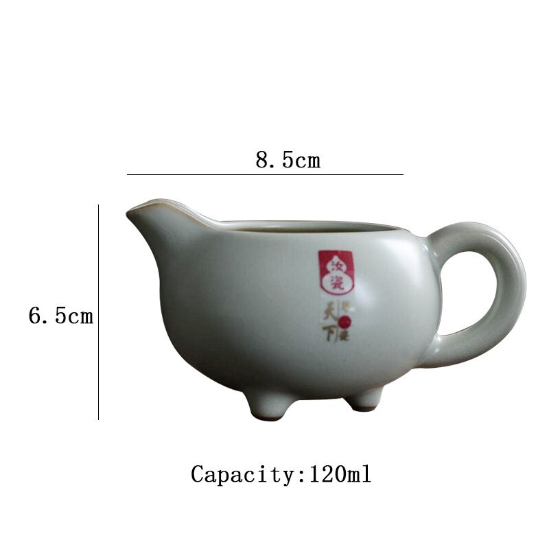 Klasszikus zöld Ru Yao porcelán Gong Dao Bei teáscsésze kerámia Puer tea csésze 4 stílus választás